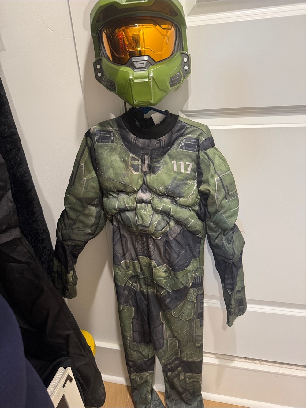 Master Chief Green Kids Costume with Helmet